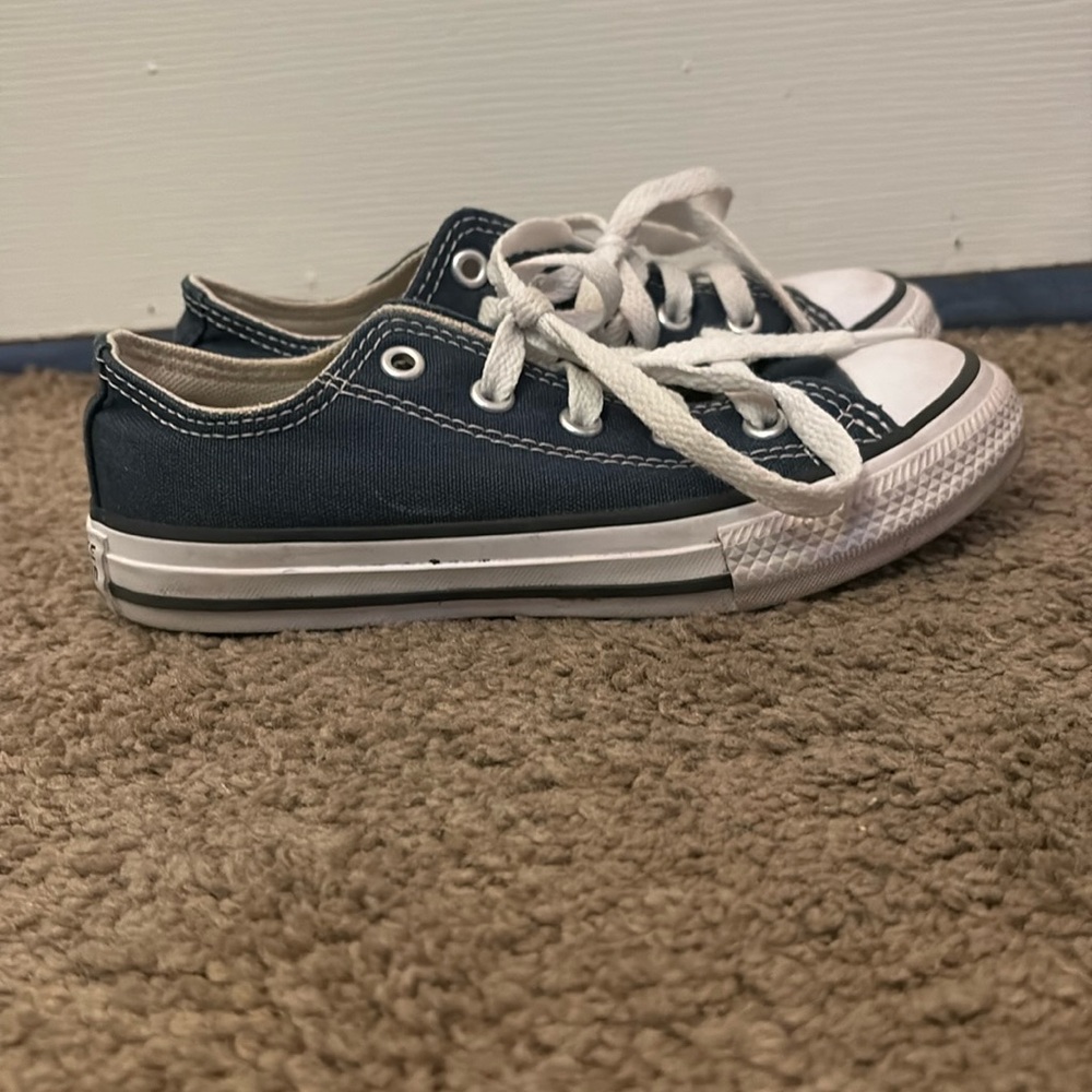 Toddlers Navy Blue Low Converse